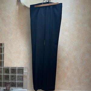 Ann Taylor fully lined wide leg black dress pant, size 4
